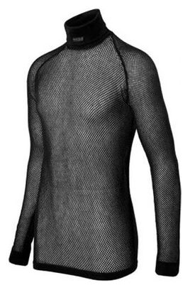 BRYNJE Maillot Manches Longues Col Montant Thermo Noir