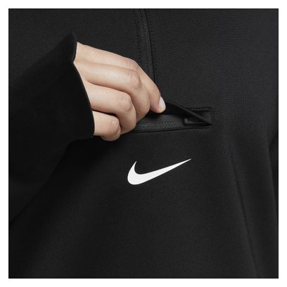 Camiseta Nike Dri-Fit Element Trail 1/2 cremallera de manga larga negro mujer