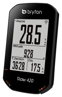 BRYTON Rider 420H GPS Meter + Cardio Riem