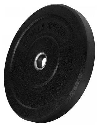 Poids disques olympiques Hi Temp avec absorbeur de chocs - Noir - De 2 5 kg à 25 kg - Poids : 10 KG
