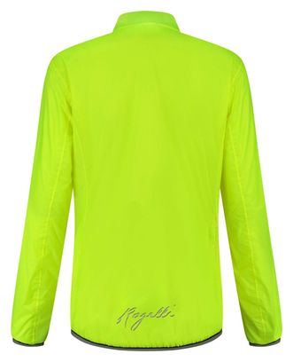 Chaqueta Rogelli Essential Velo Pluie Vent - Mujer - Amarillo