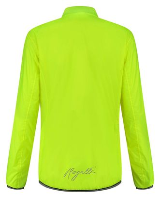 Veste Velo Pluie Vent Rogelli Essential - Femme - Jaune