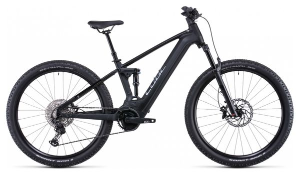 VTT Électrique Tout-Suspendu Cube Stereo Hybrid 120 SL 750 29 Shimano Deore/XT 12V 750 Wh 29'' Noir Metal 2022