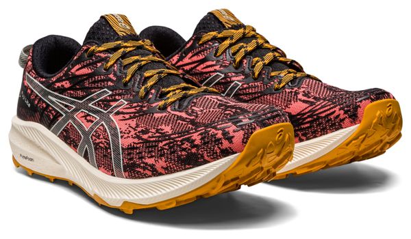 Asics Fuji Lite 3 Pink Black Women's Trail Running Shoes