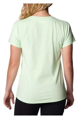 T-Shirt Columbia Sun Trek Vert Femme
