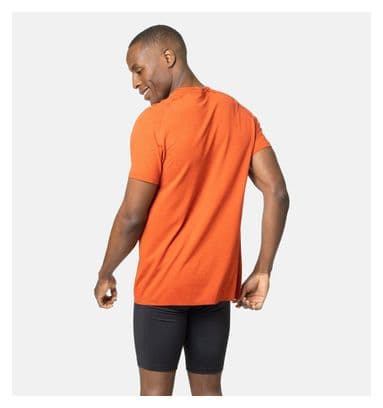 Odlo Essential Seamless Short Sleeve Jersey Orange