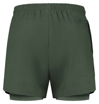 Short 2-en-1 Rogelli Essential Vert Homme