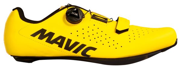 Mavic Cosmic Boa Unisex Road Shoes Geel