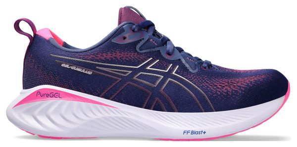 Asics Gel Cumulus 25 Running Shoes Blue Pink Women's