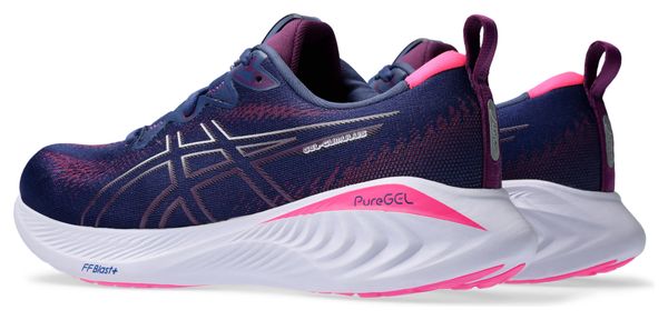 Asics Gel Cumulus 25 Laufschuhe Blau Rosa Damen