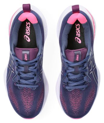 Asics Gel Cumulus 25 Laufschuhe Blau Rosa Damen