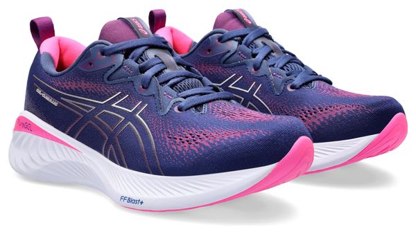 Asics Gel Cumulus 25 Running Shoes Blue Pink Women's