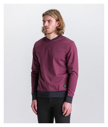 Santini Wind Block Violet technical sweatshirt