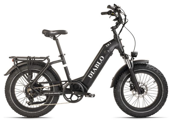 Vélo de ville électrique compact 20  XR1 Noir Diablo Bikes
