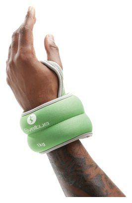 Bracelets lestés poignets Sveltus 1kg (x2)