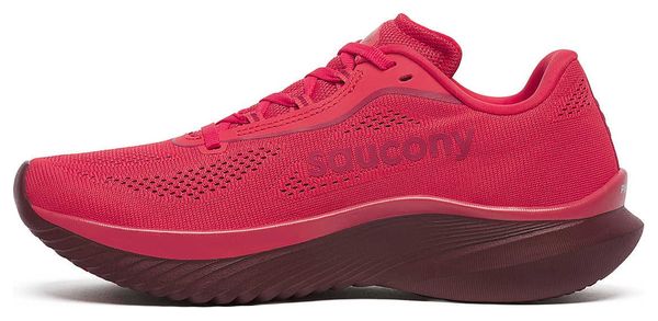 Chaussures Running Saucony Kinvara 15 Rouge Femme