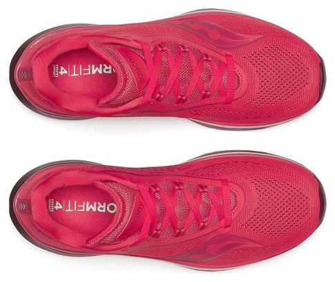 Chaussures Running Saucony Kinvara 15 Rouge Femme