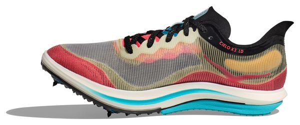 Zapatillas de Atletismo Unisex Hoka Cielo X 3 LD Multicolor