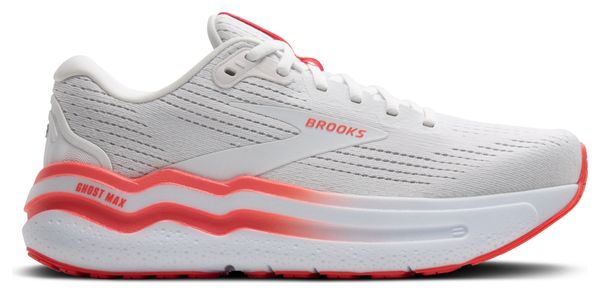 Brooks Ghost Max 2 White/Pink Women's Running Shoes | Alltricks.com