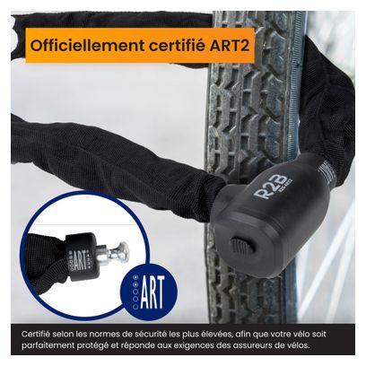 Cadenas pour vélos électriques et vélos - Cadenas pour vélo avec deux clés