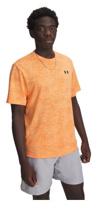 Maglia a maniche corte Under Armour Tech arancione da uomo
