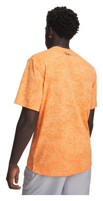 Maglia a maniche corte Under Armour Tech arancione da uomo
