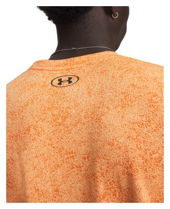 Maglia a maniche corte Under Armour Tech arancione da uomo