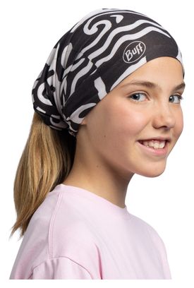 Scaldacollo Buff CoolNet UV Nero/Bianco per bambini