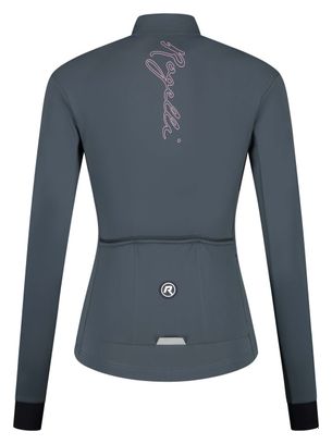 Maillot Manches Longues Velo Rogelli Distance Femme Gris/Rose