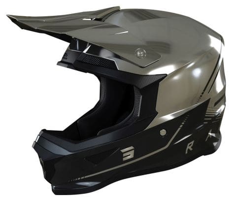 Shot Furious Raw 3.0 Glossy Chrome full face helmet