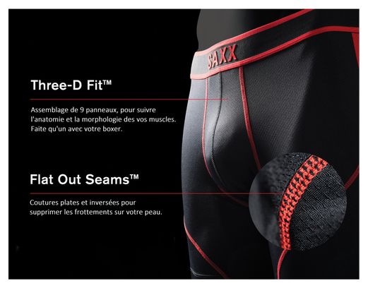 Boxer Saxx Lifestyle Ultra Nero