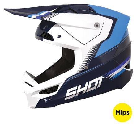 Casque Shot Race Tracer Blue Glossy