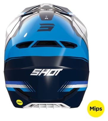 Casque Shot Race Tracer Blue Glossy