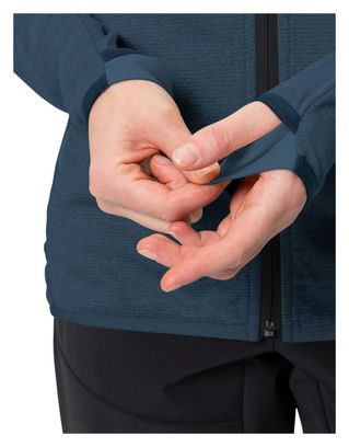 Veste Polaire Femme Vaude Monviso Bleu