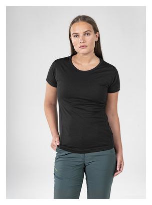 Women's Devold Breeze Merino 150 Black T-Shirt