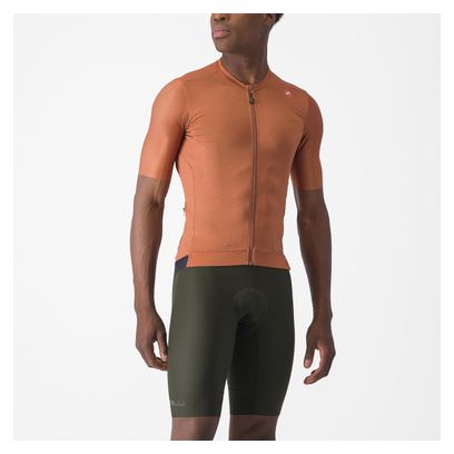Maillot de manga corta Castelli <p>Espresso</p>Marrón