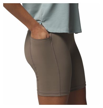 Pantalones cortos tipo leggings Columbia Loneridge marrones para mujer