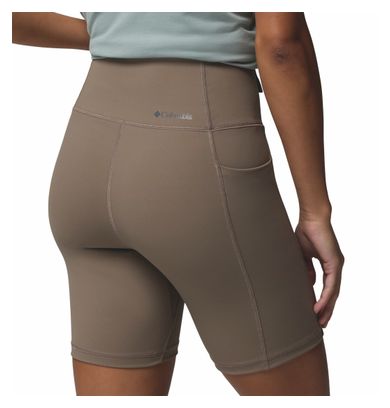 Pantalones cortos tipo leggings Columbia Loneridge marrones para mujer