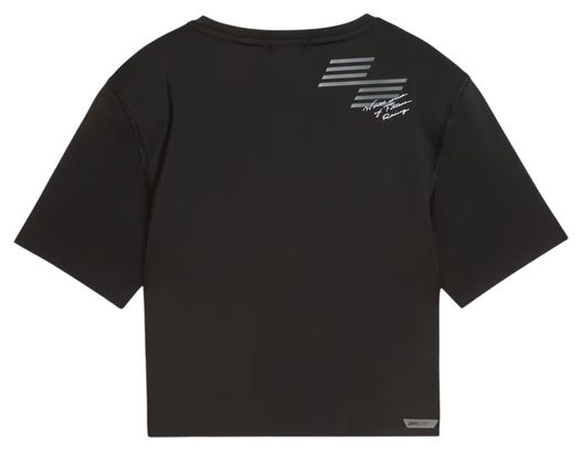 Puma x Hyrox PwrMode Crop-Top, schwarz, für Damen