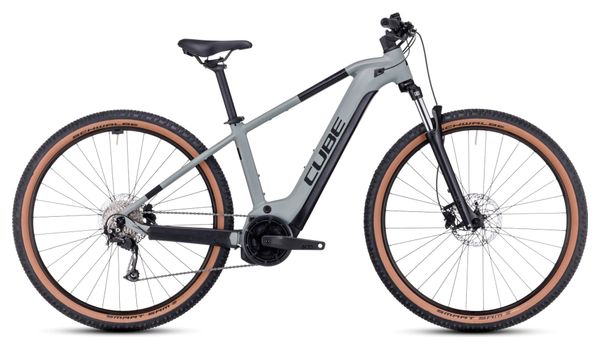 Producto renovado - Bicicleta eléctrica semirrígida de montaña Cube Reaction Hybrid Performance 500 Shimano Alivio 9V 500 Wh 29'' Gris Verde Pantano 2023