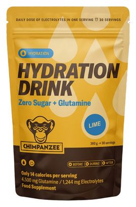Chimpanzee-Energiedrink Limette – 360 g