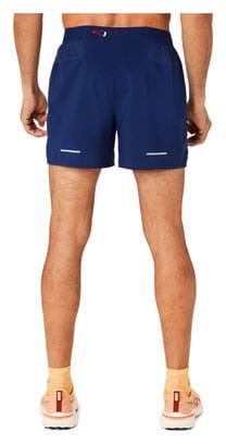 Asics Road 2-in-1 Short 5in Bleu Homme