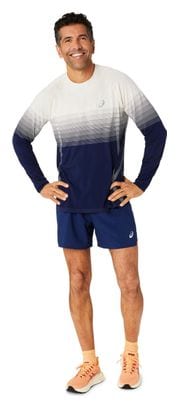 Asics Road 2-in-1 Short 5in Bleu Homme