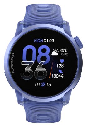 Coros Pace 4 GPS Watch, Aluminum, Ultraviolet Silicone