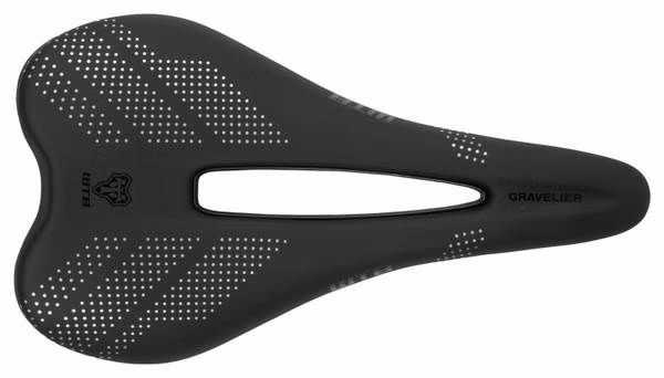 Sillín WTB GravelierDNA Rail Titanio Negro