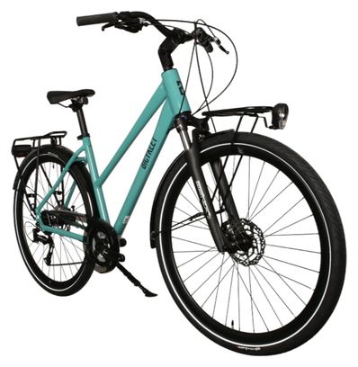 Stadsfiets Bicyklet Musculaire Urbain Shimano Acera / Altus 8-speed Blauw 
