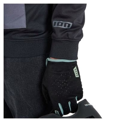 ION Seek Select MTB Lange Handschoenen Zwart/Groen