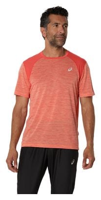 Maillot manches courtes Asics Road Rouge Homme