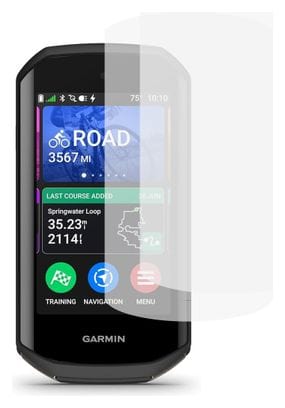 Lot de 2 écrans de protection hydrogel pour Garmin Edge 1050