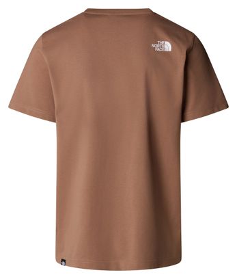 T-Shirt Man Man The North Face Easy Brown